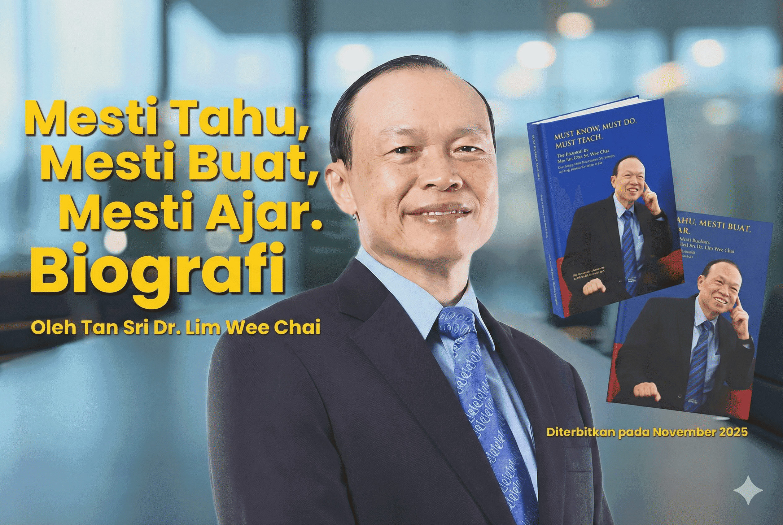 Biography Book Montage: Tan Sri Dr Lim Wee Chai